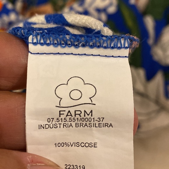 FARM Rio Floral Open Back Caped Mini Dress (20) - Picture 9 of 9